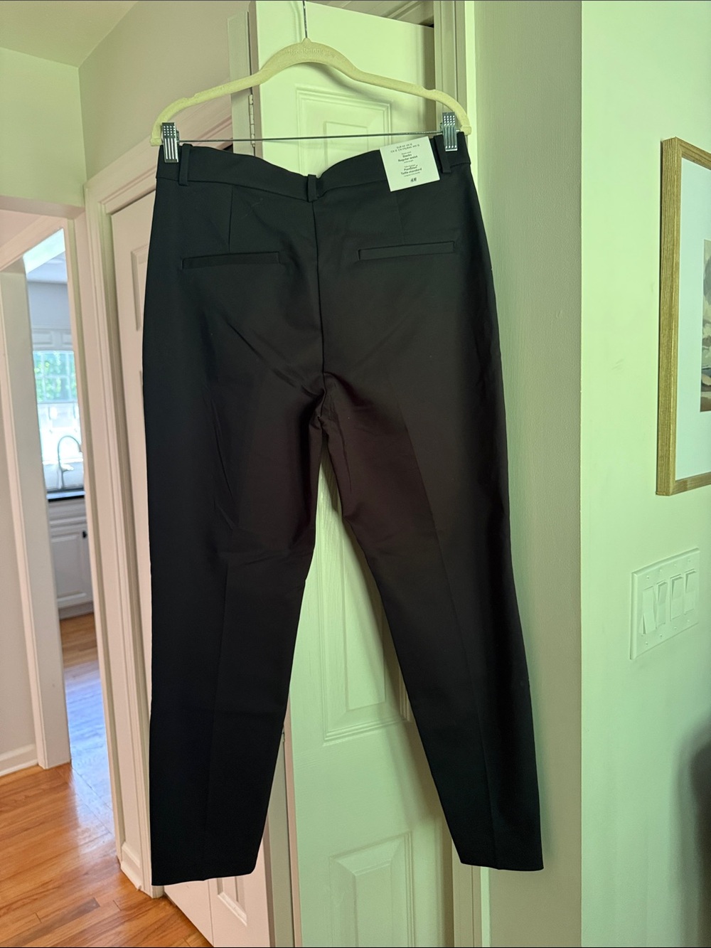 H&M Black Straight-Leg Dress Pants - Picture 5 of 6